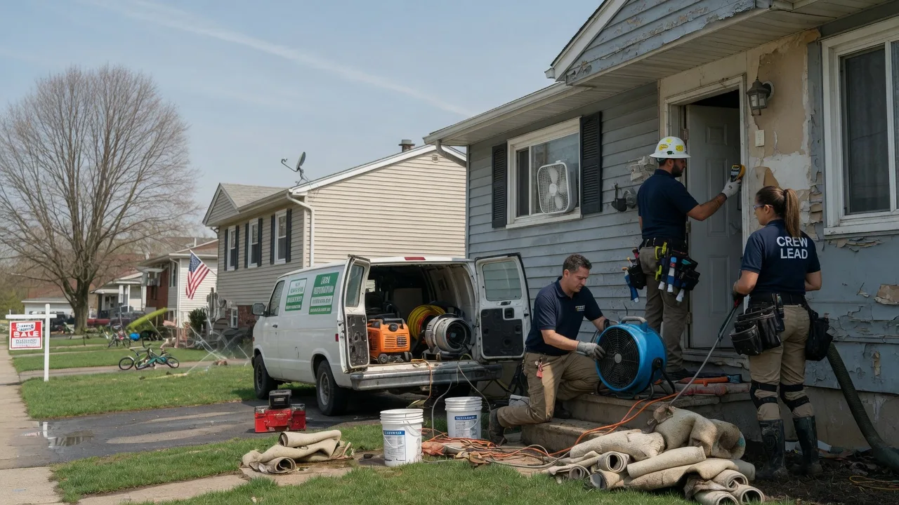Flood Cleanup in Crystal, ND near me