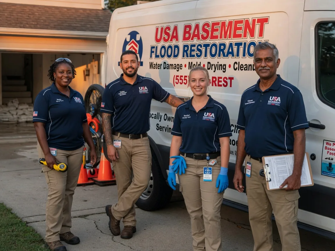 Basement Flood Cleanup company in Crystal, ND
